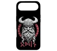 Odin Nordic God Viking Wood Carving Norse Mythology Runes Case for iPhone Air