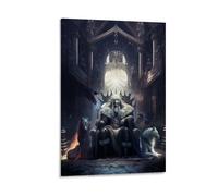 Odin Norse MythologyCreative Travel Posters Vintage Poster Paintings Anime Characters Canvas Paintings Decorate Office Decor08x12inch(20x30cm) Frame-style-18
