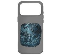 Odin on Sleipnir vs Fenrir Ragnarok Gungnir Norse Myth Vikin Case for iPhone 17 Pro Max