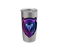 Odin Raven in Purple Celtic Viking Valhalla Pagan Stainless Steel Insulated Tumbler