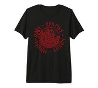 Odin Ravens Huginn and Muninn Viking Myth Premium T-Shirt