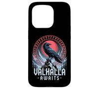 Odin Ravens Huginn & Muninn Vegvísir Vikings Myth Case for iPhone 15 Pro