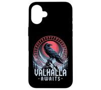 Odin Ravens Huginn & Muninn Vegvísir Vikings Myth Case for iPhone 16 Plus