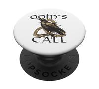 Odin’s Call Raven and Triquetra Norse Pagan Viking Symbol PopSockets Adhesive PopGrip