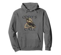 Odin’s Call Raven and Triquetra Norse Pagan Viking Symbol Pullover Hoodie