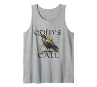 Odin’s Call Raven and Triquetra Norse Pagan Viking Symbol Tank Top
