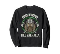Odin the Viking Valhalla Axes Celtic Runes Norse Mythology Sweatshirt