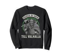 Odin the Viking Valhalla Axes Celtic Runes Norse Mythology Sweatshirt
