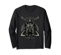 Odin Viking Gift Vikings And Raven Long Sleeve T-Shirt