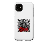 Odin Viking Norse God Ravens Wolves Valhalla Case for iPhone 11
