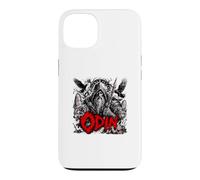 Odin Viking Norse God Ravens Wolves Valhalla Case for iPhone 13