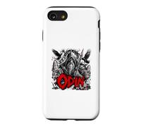 Odin Viking Norse God Ravens Wolves Valhalla Case for iPhone SE (2020) / 7/8