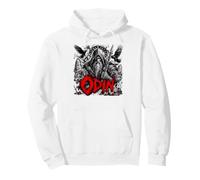 Odin Viking Norse God Ravens Wolves Valhalla Pullover Hoodie