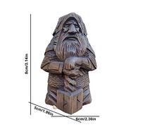 Odin Viking Statue Art Craft Ornaments for Home Outdoor Garden Decoration Odin StatueArt Craft OrnamentsViking StatuesViking Statues DecorGarden Decoration to (Thunder