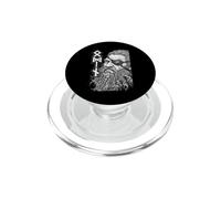 Odin Viking Warrior God Runes Ravens Norse Mythology PopSockets PopGrip for MagSafe