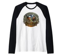 Odin with Gammed Herring Raglan Baseball Tee