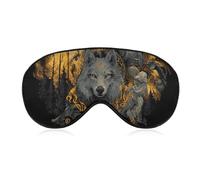 Odin Wolf Myth Sleep Eye Mask Night Shade Cover Soft Adjustable for Travel Naps