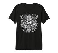 Odin Wotan Warriors and Ravens Nordic Viking God Viking Premium T-Shirt