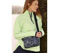 Weird Fish Odina Eco 1/4 Zip Zig Zag Fleece Acid Lime Size 14