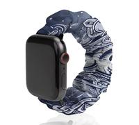 Odin's Eye Scrunchies Watch Band Compatible with IWacth Series Replacement Strap 38mm/40mm