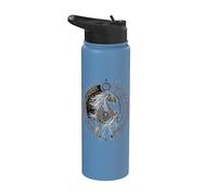 Odins Horse Northman Valhalla Norse Mythology Stainless Steel Insulated Water Bottle