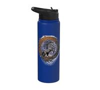 Odins Horse Northman Valhalla Norse Mythology Stainless Steel Insulated Water Bottle