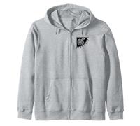 Odin's Raven Banner Zip Hoodie