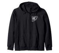 Odin's Raven Banner Zip Hoodie