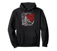 Odins Raven Post Norse Viking Ravens Mythology Warrior Pullover Hoodie