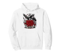 Odins Raven Post Viking Norse Mythology Ravens Pullover Hoodie