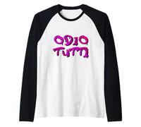 Odio Tutti, dal Primo all'ultimo. Divertente Graffiti vGP Raglan Baseball Tee