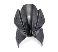 ODIPPO Motorcycle Windshield For Suzuki GSX-S950, GSX-S1000, GSX-S 950, GSXS 1000 2021-2024, Black, PVC, Modern Style, Vehicle Specific Fit, Front Upper Wind Deflector