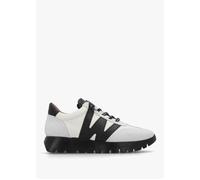Odisei 76 White Leather Trainers - White Leather / 41