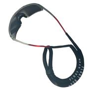 Odiseo Eyewear Floating Sunglass glasses retainer lanyard strap for watersports & Leisure swimming sports spectacle strap glasses holder for men women children Floatable grips secure (Black)
