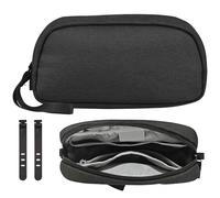 OdiuK Portable Travel Cable Bag, Electronic Universal Organiser Bags,Waterproof Double Layer Electronicsbag Accessories for Mobile Phone, Charging Cable, USB Power Bank