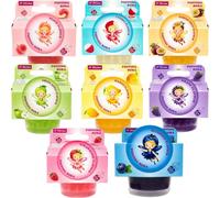 O'Divine Popping Boba 6 Pack Random Flavour 130g Assorted - Ready to Use Fruit Popping Pearls for Bubble Tea, Desserts - Lychee, Grape, Peach, Mango, Green Apple,Strawnerry, Blueberry & Passion