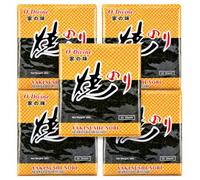 O'Divine Yaki Sushi Nori Seaweed for Sushi 10 Sheets 28g x 5 Packs | 100% Dried Seaweed | Roasted Nori Sheets for Sushi Rolls, Kimbap, Onigiri & Asian Cooking