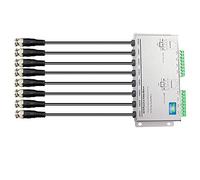 OdiySurveil(TM) 8-CH HD 720P/1080P Passive Video Balun Transceiver,RJ45 BNC UTP Cable Video Transmission for CCTV Camera DVR(Aluminium Alloy Shell)