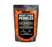 ODJOY-FAN Colorful Glow-in-the-Dark Garden Stones Night Guide Pebbles Rainbow Glow in the Dark Rocks Outdoor Luminous Stones Aquarium Rocks for Garden Path Walkway Yard Fish Tank Decor