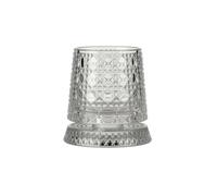 ODJOY-FAN Crystal Whiskey Glasses, Rotating Whisky Cognac Whiskey Glasses, Rum Glasses Scotch, Water Glasses, Gin Glasses, Drink Glasses, Crystal Rum Glass