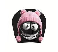 ODJOY-FAN Ghost Face Headrest Covers Scary for Cars Funny Cartoon Cover Halloween Creative Smiling Car Devil Eye Faces Seat Spooky Polyester Design Stretchable Fabric Horrible Set Big Grinning
