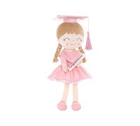 ODJOY-FAN Graduation Girl Doll - Plush with Cap & Gown - University High School Preschool Kindergarten Graduation Gifts for Girls, Class of 2026 Milestone Keepsake