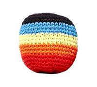 ODJOY-FAN Soccer Hackys Footbag Sacks - Soft Plush Footbags for Adults - Durable Fleece Juggling Balls - Vibrant Sports Design for Indoor & Outdoor Play, Party Favors, and Coordination Training