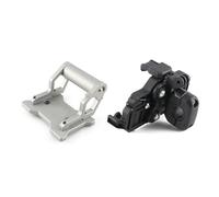 ODKBFG Bike Phone Holder Expansion Bracket For CFMOTO 450MT 450 Mt 2024 2025 Motorcycle Accessories CNC Aluminium GPS Phone Holder Navigation(Silver-22MM 1Set)