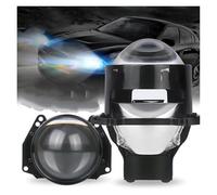 ODKBFG Headlights 2piece 3 Inch Bi LED Projector Headlights Lenses For LED Lights Projector 120W 40000LM Diode Headlamp Car Accessories Headlamps Assembly