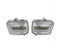 ODKBFG Motorcycle Front LED/Bulbs Turn Signals Indicator Lights For Goldwing GL1800 2001-2017 F6B 2013-2017 Clear Smoke Orange Motorcycle Headlamp(Clear LED Light)