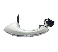 ODKISXS Outer Door Handle for B&MW for 5 7 Series F01 F02 F06 F10 640d 640i 640iX 650i 650iX Door Handle Exterior Cover Black Car Comfort Access(White)
