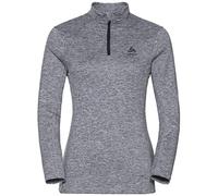 odlo(オドロ) Women Midlayer 1/2 Zip Steeze Midlayer - Grey Melange, M
