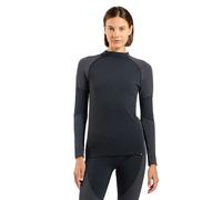 Odlo 112301 Seamless Performance Wool Long Sleeve Base Layer Black XS Woman