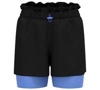 Odlo - 2 In 1 Short Essential Black Persian Jewel - L - Trail shorts